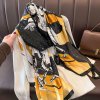 2023 180 90cm Luxury Brand Spring Summer Autumn Women Clothing New Fashion Color matching printed silk.jpg 640x640 (50)