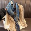 New 180 90Cm Fashion Muffler Women Silk Winter Scarf Luxury Design Print Lady Beach Shawl Scarves.jpg 640x640 (58)
