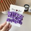 3Pcs set Silk Satin Scrunchies Women Solid Color Hair Rope Elegant Ponytail Holder Rubber Band Elastic.jpg 640x640 (6)