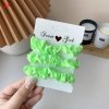 3Pcs set Silk Satin Scrunchies Women Solid Color Hair Rope Elegant Ponytail Holder Rubber Band Elastic.jpg 640x640 (5)