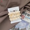 3Pcs set Silk Satin Scrunchies Women Solid Color Hair Rope Elegant Ponytail Holder Rubber Band Elastic.jpg 640x640 (22)