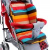 Baby Stroller Seat Cushion Pushchair High Chair Pram Car Colorful Soft Mattresses Carriages Seat Pad Stroller 1