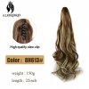 Synthetic 22inch Claw Clip Ponytail Hair Extension Wavy Ponytail Synthetic Ponytail Hair Clip For Women Pony.jpg 640x640 (11)