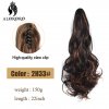 Synthetic 22inch Claw Clip Ponytail Hair Extension Wavy Ponytail Synthetic Ponytail Hair Clip For Women Pony.jpg 640x640 (5)
