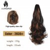 Synthetic 22inch Claw Clip Ponytail Hair Extension Wavy Ponytail Synthetic Ponytail Hair Clip For Women Pony.jpg 640x640 (4)