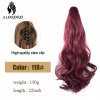 Synthetic 22inch Claw Clip Ponytail Hair Extension Wavy Ponytail Synthetic Ponytail Hair Clip For Women Pony.jpg 640x640 (21)