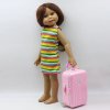 Cestovní kufr na kolečkách pro panenku American girl a BABY Born 43 cm