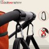 BalleenShiny1pc Baby Stroller Accessories Multi Purpose Baby Stroller Hook Shopping Pram Hook Props Hanger Metal Convenient 0