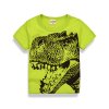 Boys Girls Cartoon T shirts Kids Dinosaur Print T Shirt For Boys Children Summer Short Sleeve 5