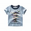Boys Girls Cartoon T shirts Kids Dinosaur Print T Shirt For Boys Children Summer Short Sleeve 1