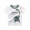 Boys Girls Cartoon T shirts Kids Dinosaur Print T Shirt For Boys Children Summer Short Sleeve 0