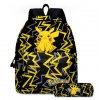 Dětský školní batoh s pouzdrem nebo vak - Pikachu