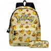 Dětský školní batoh s pouzdrem nebo vak - Pikachu