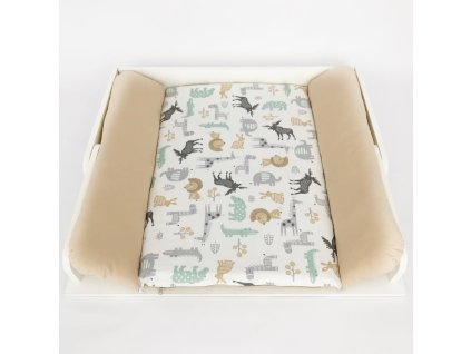 Přebalovací podložka s vyvýšenými okraji pro vyšší bezpečnost | Mommylove