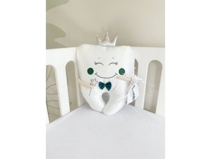 Polštářek pro zoubkovou vílu – design pro chlapečka