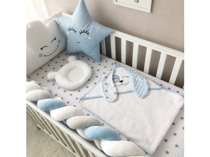 Hřejivá osuška po koupání pro miminko