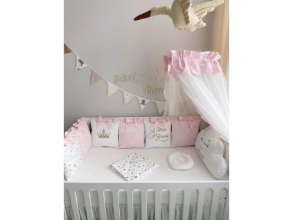kompletní dětská výbava do postýlky s doplňky