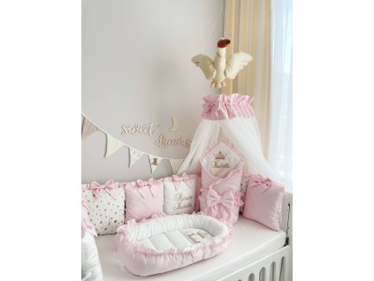 souprava do postýlky pro bezpečný spánek miminka