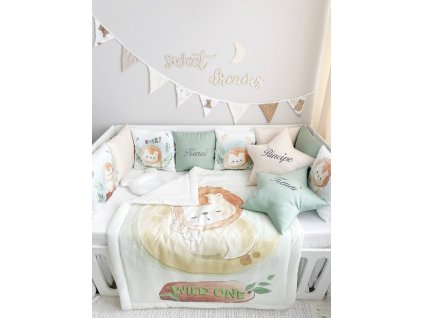 výbava do postýlky pro miminko – kompletní sada Mommylove