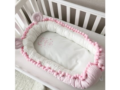 hnízdečko pro miminko z hypoalergenních materiálů