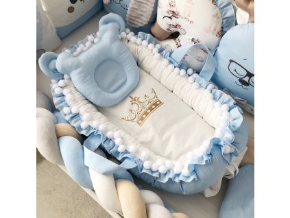 hnízdečko pro miminko s pevnými okraji