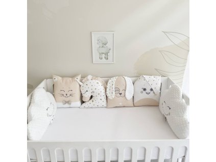 Designový polštářkový mantinel