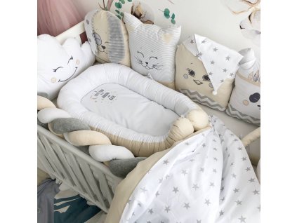 hnízdečko pro miminko z hypoalergenních materiálů