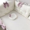 Luxusný mantinel do postieľky s čipkou (s krajkou) – elegantní design Mommylove