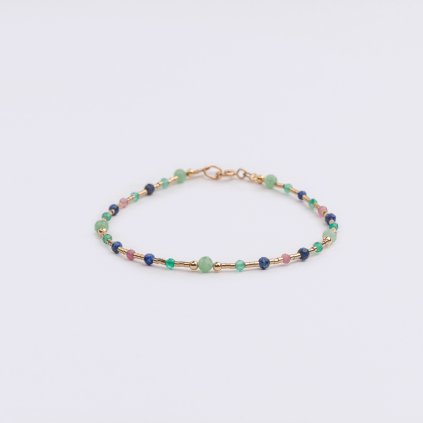 Náramek mix minerálů I.