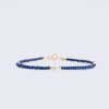 Bracelet lapis lazuli & pearls