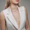 Tourmaline Necklace with Drop Pendants