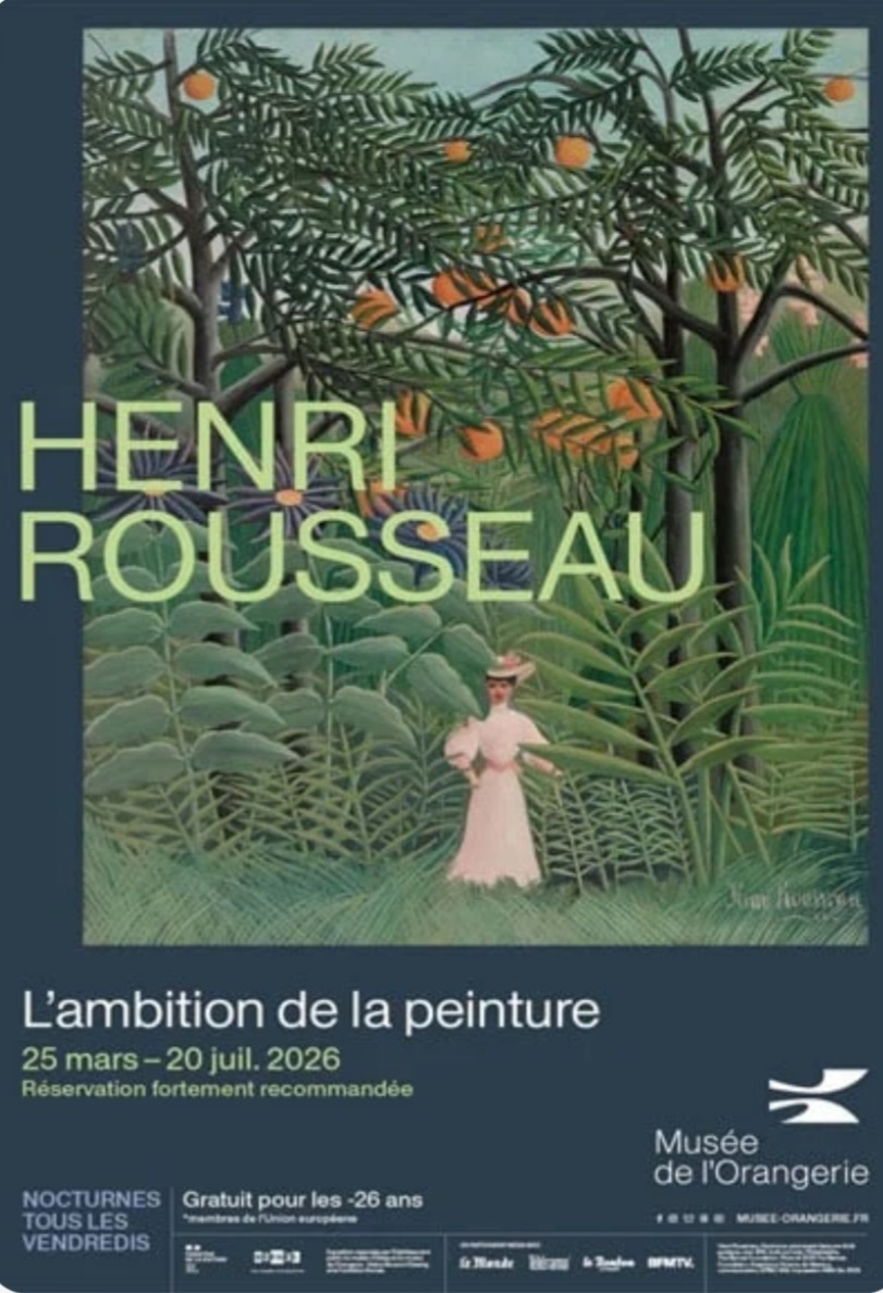 Henri Rousseau - výstava v Paříži