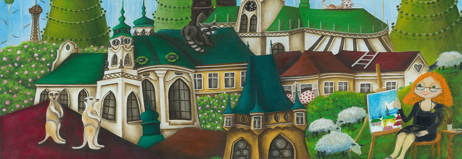 Monagalerie - prodejní galerie obrazů naivního umění