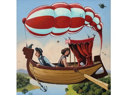 Jiri Vidlak Odpoledne na vzducholodce