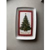 Servírovací tanier 34x25cm Christmas tree