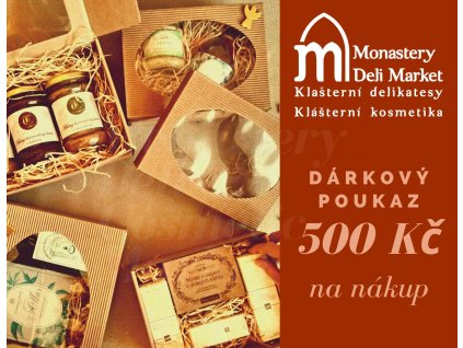 Darkovy poukaz MDM a MC 500Kc 1strana