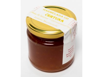 Marmelada citronova 210g Klaster Rab Chorvatsko