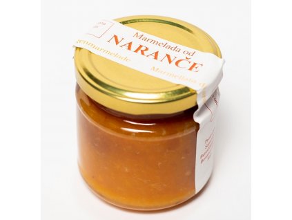 Marmelada pomerancova 210g Klaster Rab Chorvatsko