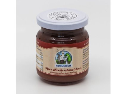 Dzem cerveny rybiz a jablko 220g klaster Kismaros Madarsko v2