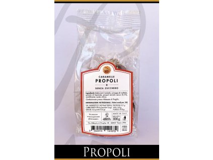 Propolisove bonbony bez cukru 100g Klaster Praglia Italie