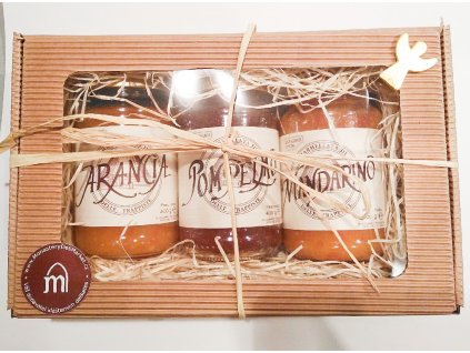 Italské nahořklé citrusové marmelády - dárkový balíček