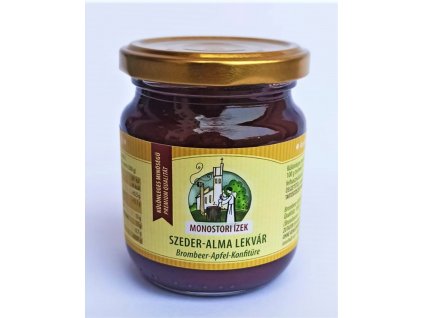 Ostruzinovo jablkovy dzem neslazeny 215g klaster Kismaros Madarsko v2