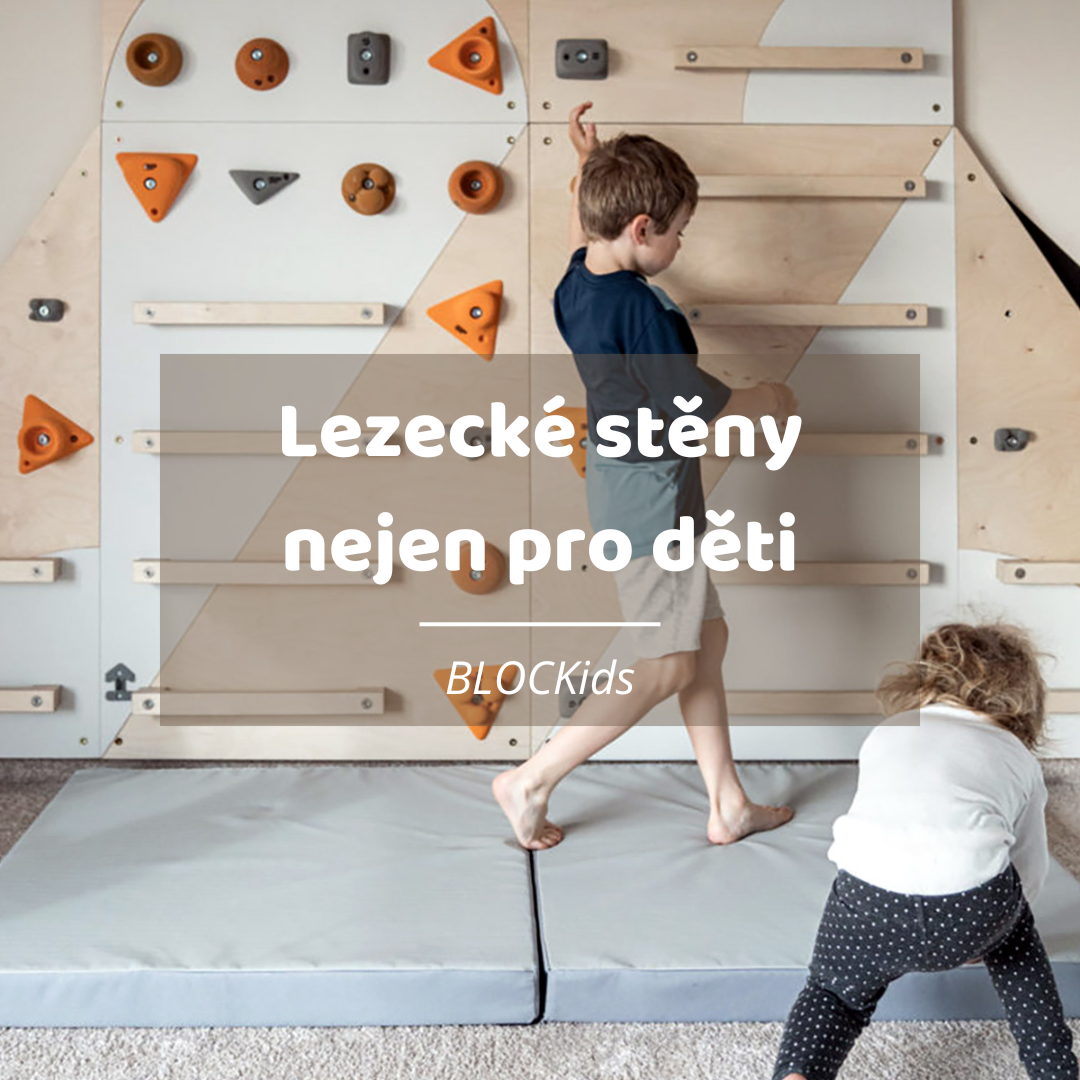 BLOCKids - Domácí lezecké stěny nejen pro děti