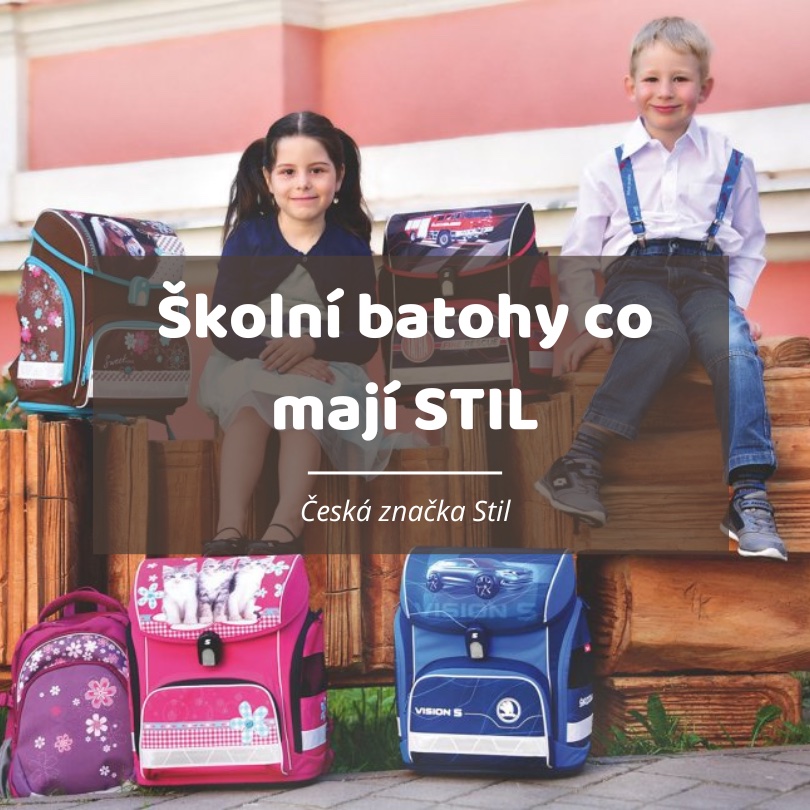 Česká značka Stil má vše, co váš školák potřebuje