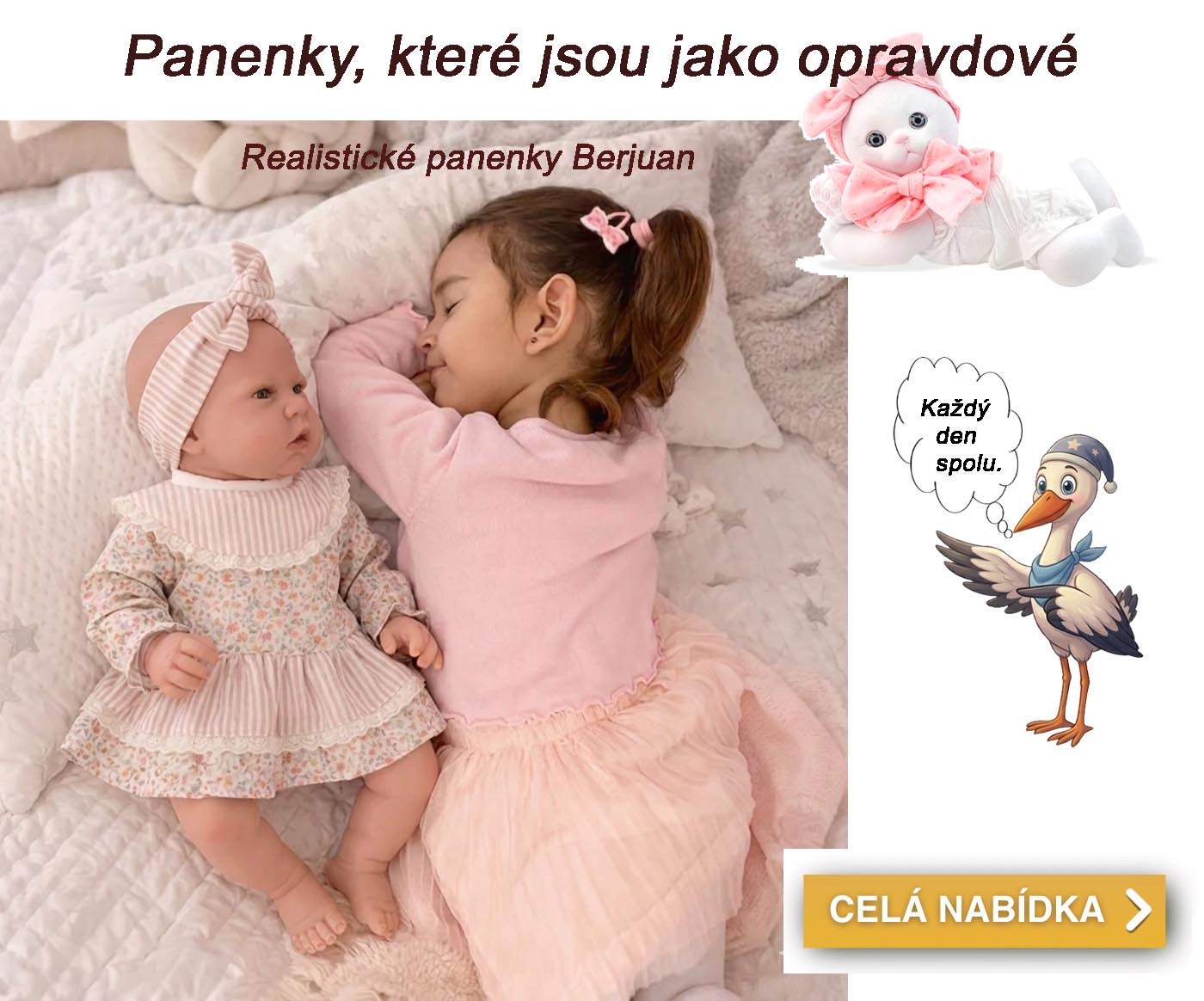 Panenky, které jsou jako opravdové