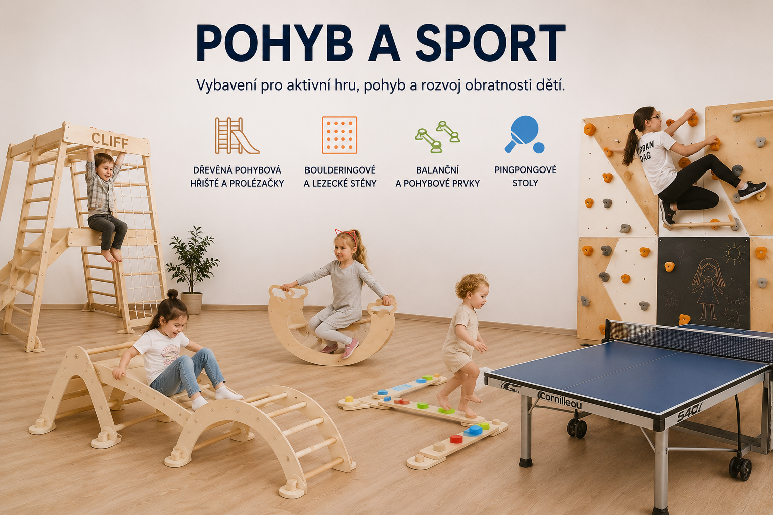 Pohyb a sport pro školy a školky