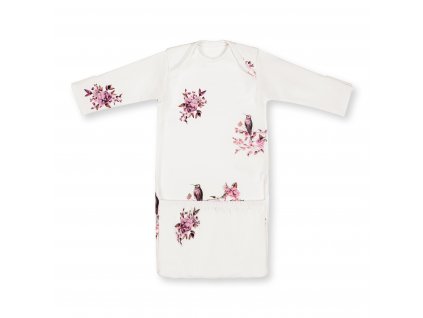 Body Klokánek první oblečení Jungle Bird 0 2 měsíce