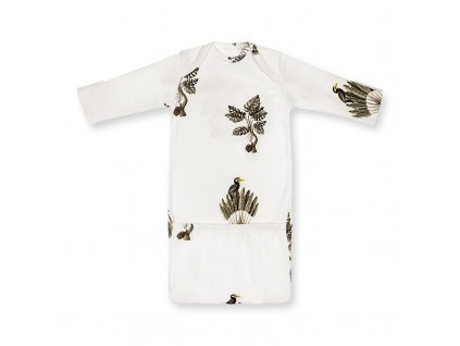 Body Klokánek první oblečení Jungle Plant 0 2 měsíce