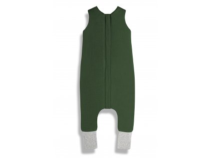 Mušelínový spací pytel s nohavicemi Sleepee Bottle Green
