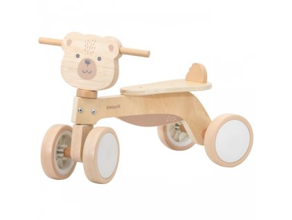 viga polarb drewniany jezdzik mis brunatny miekkie kola